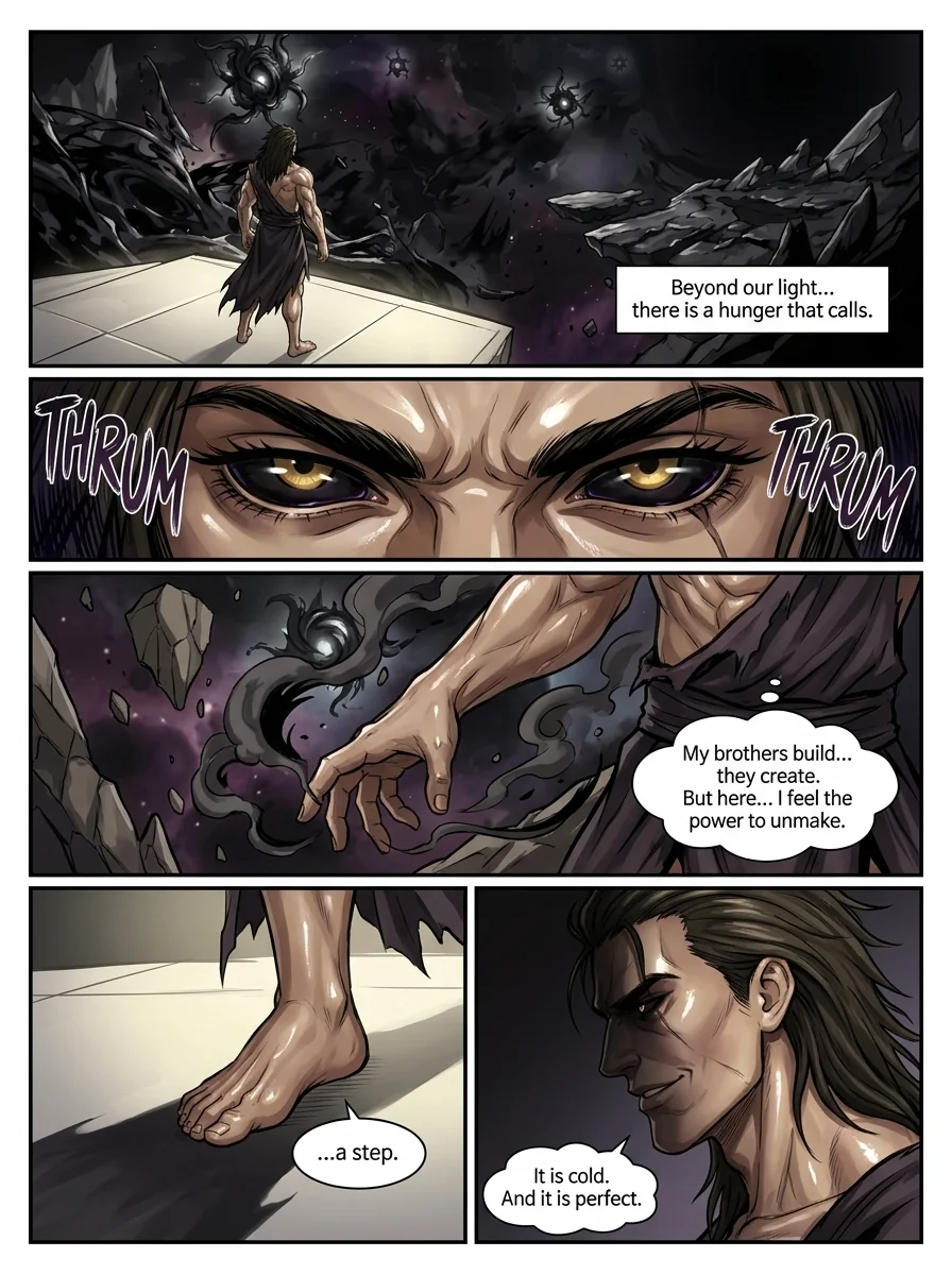 Elementum Chapter 1 Page 5 - AI Generated Manga