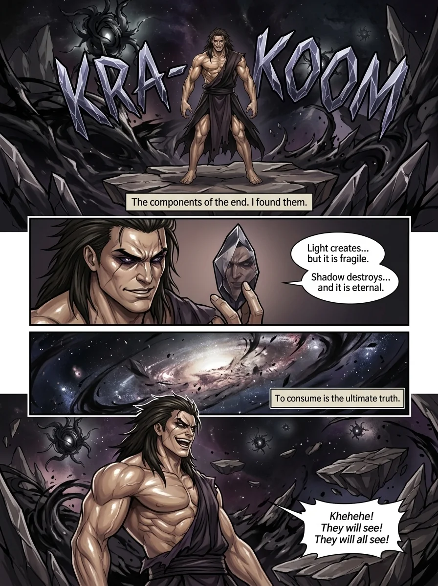Elementum Chapter 1 Page 6 - AI Generated Manga