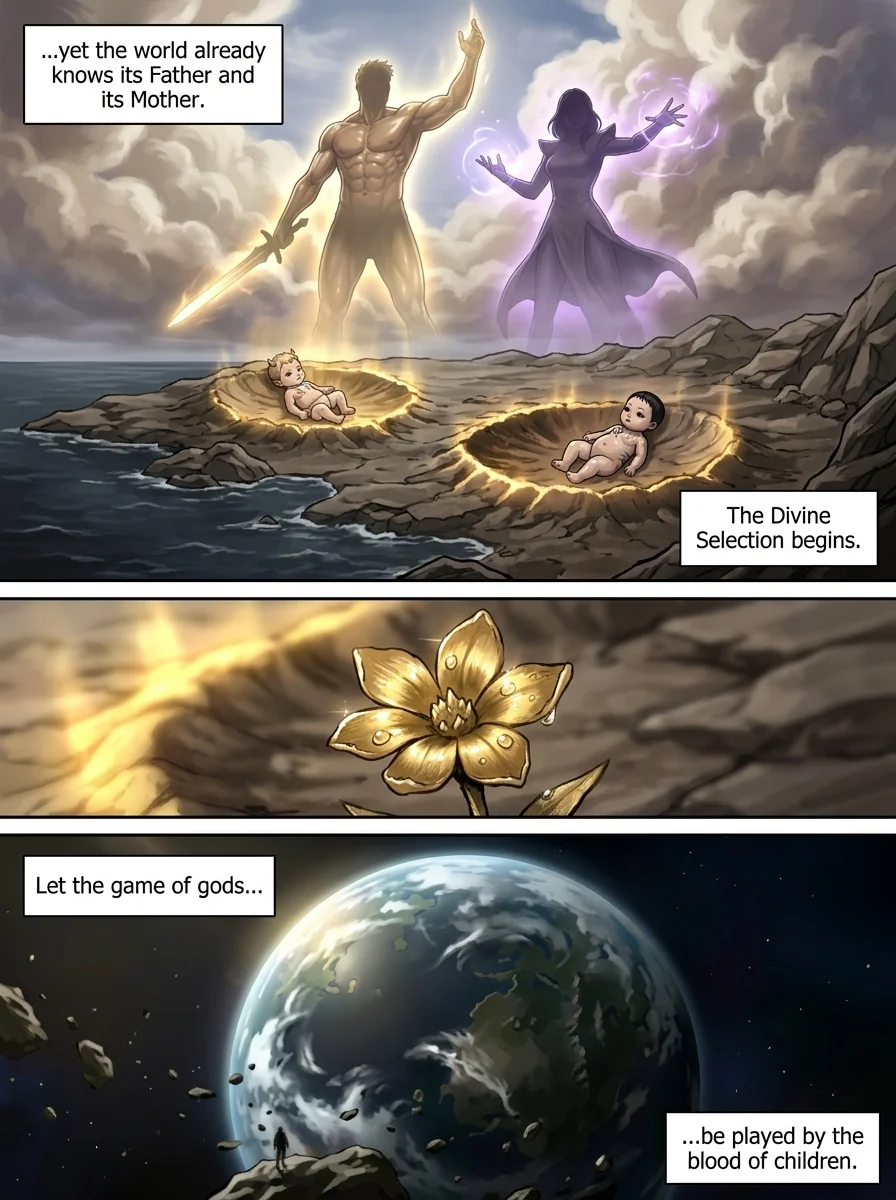 Elementum Chapter 2 Page 17 - AI Generated Manga
