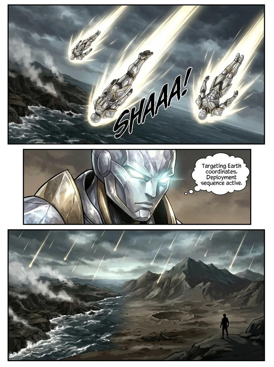 Elementum Chapter 2 Page 19 - AI Generated Manga