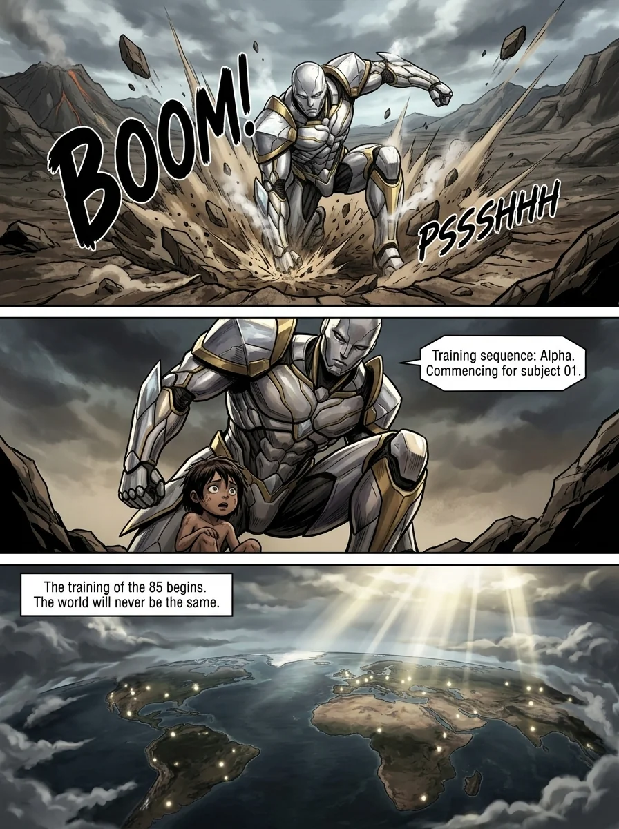 Elementum Chapter 2 Page 20 - AI Generated Manga
