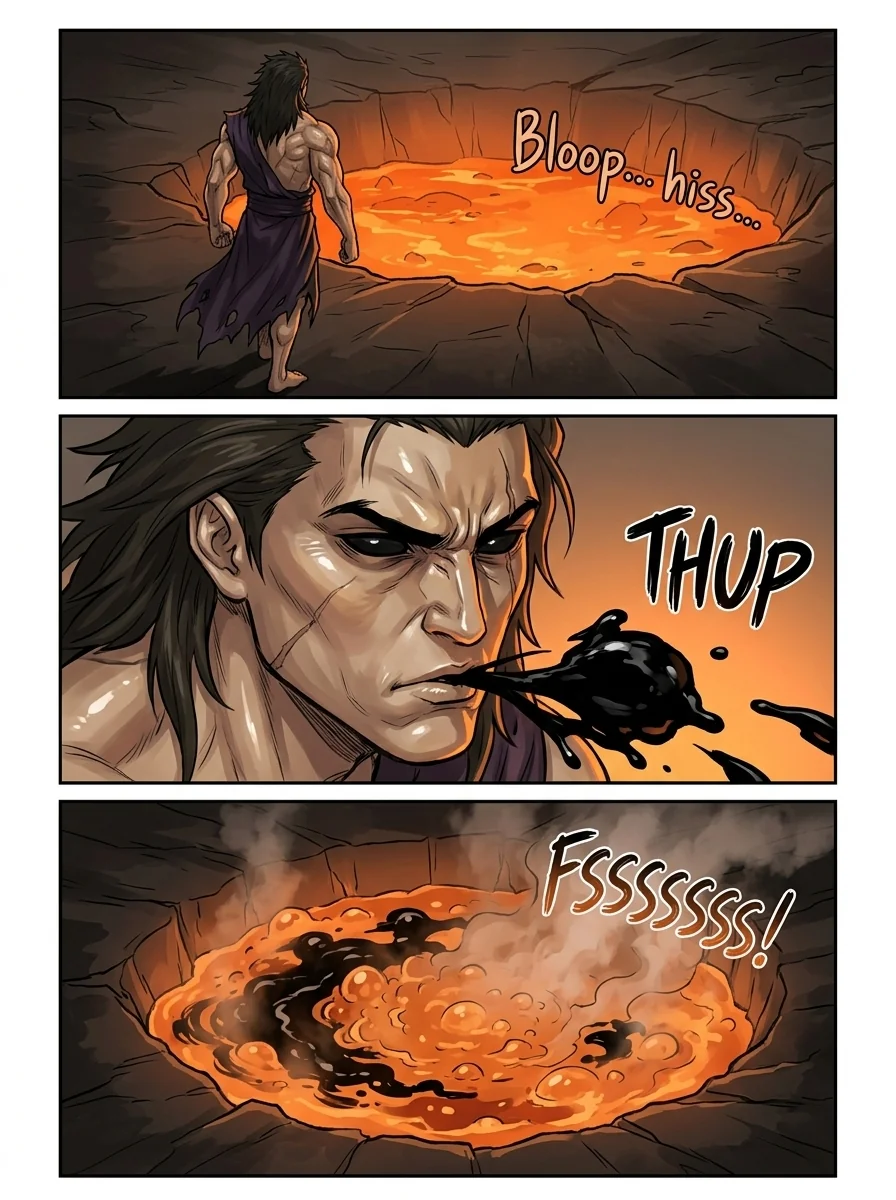 Elementum Chapter 2 Page 8 - AI Generated Manga