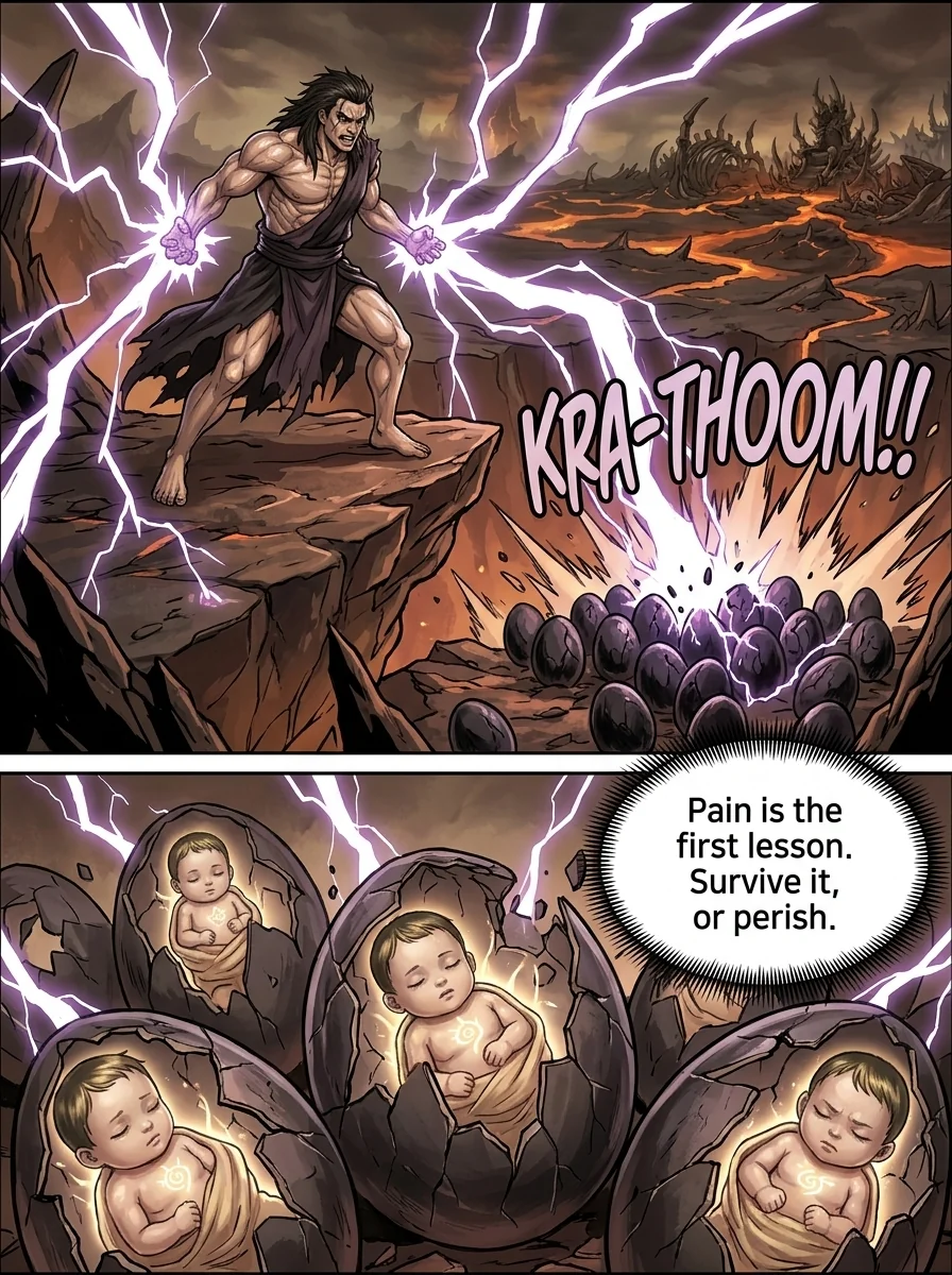 Elementum Chapter 3 Page 11 - AI Generated Manga