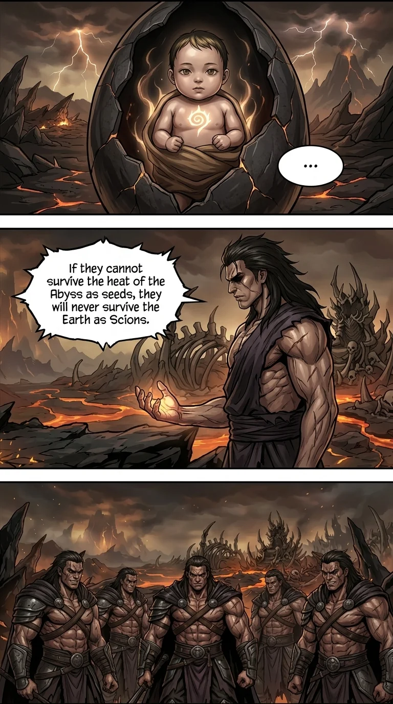 Elementum Chapter 3 Page 12 - AI Generated Manga