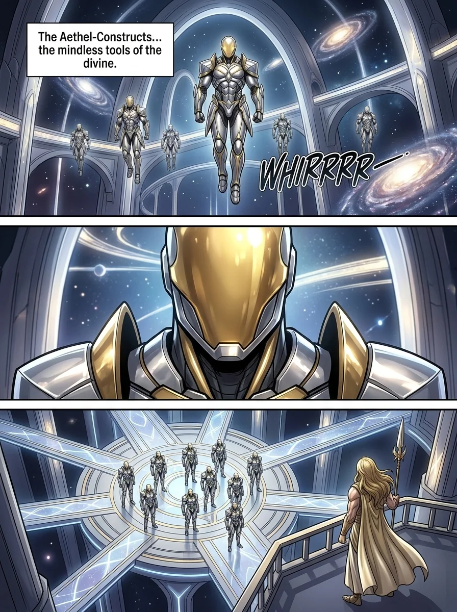 Elementum Chapter 3 Page 21 - AI Generated Manga