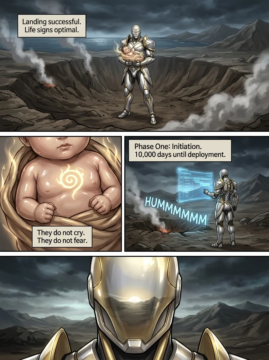Elementum Chapter 3 Page 29 - AI Generated Manga