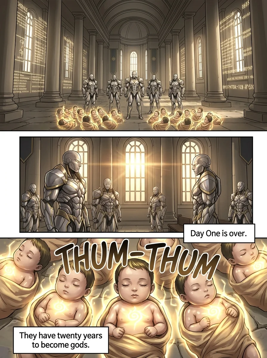 Elementum Chapter 3 Page 34 - AI Generated Manga
