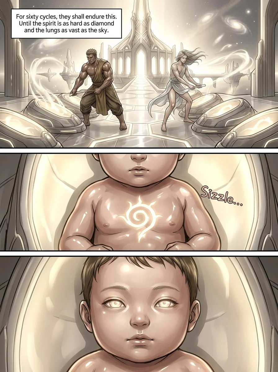 Elementum Chapter 3 Page 6 - AI Generated Manga