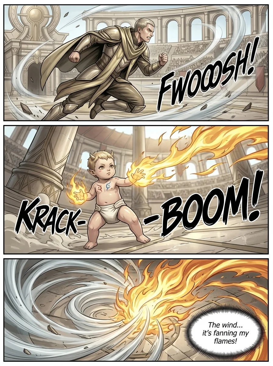 Elementum Chapter 4 Page 5 - AI Generated Manga