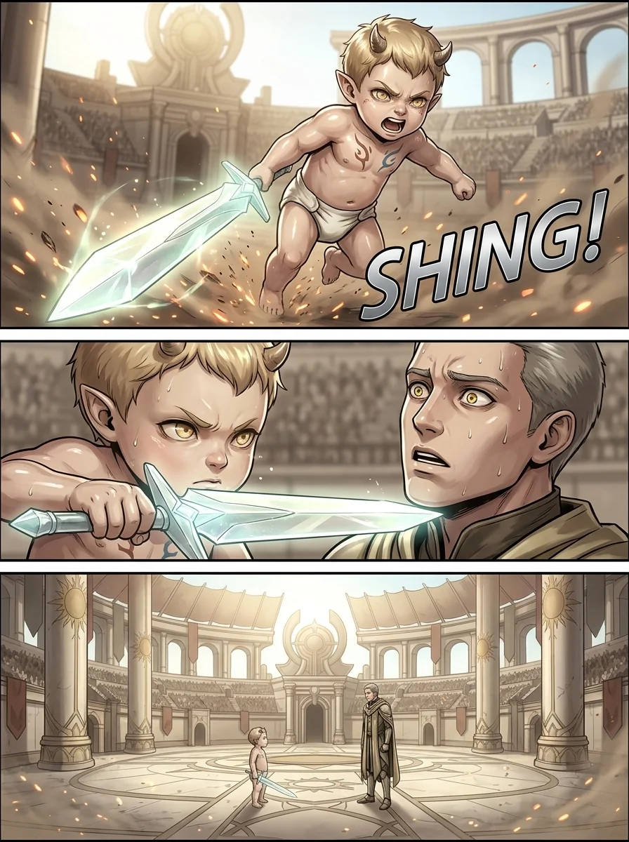 Elementum Chapter 4 Page 7 - AI Generated Manga