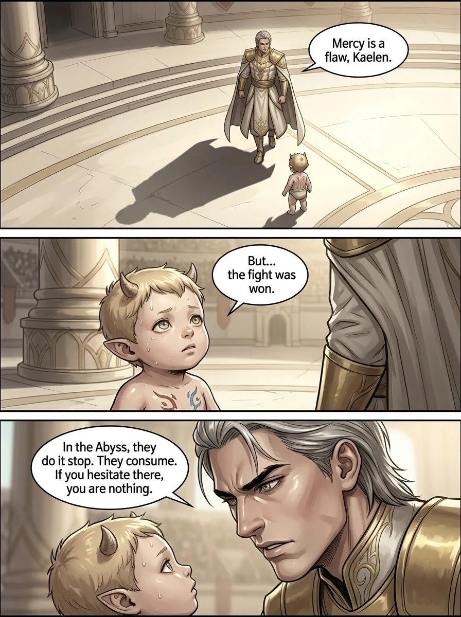 Elementum Chapter 4 Page 8 - AI Generated Manga