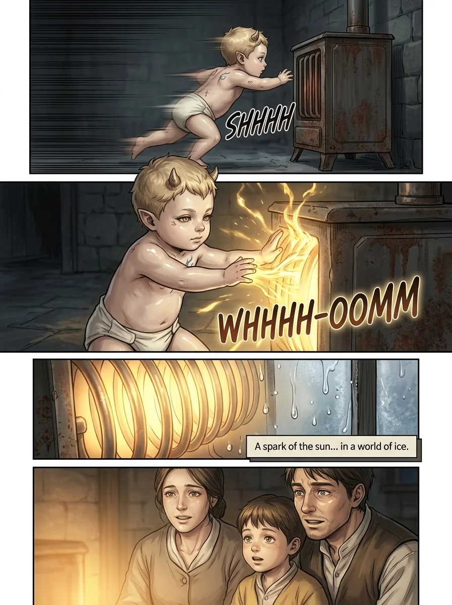 Elementum Chapter 5 Page 12 - AI Generated Manga