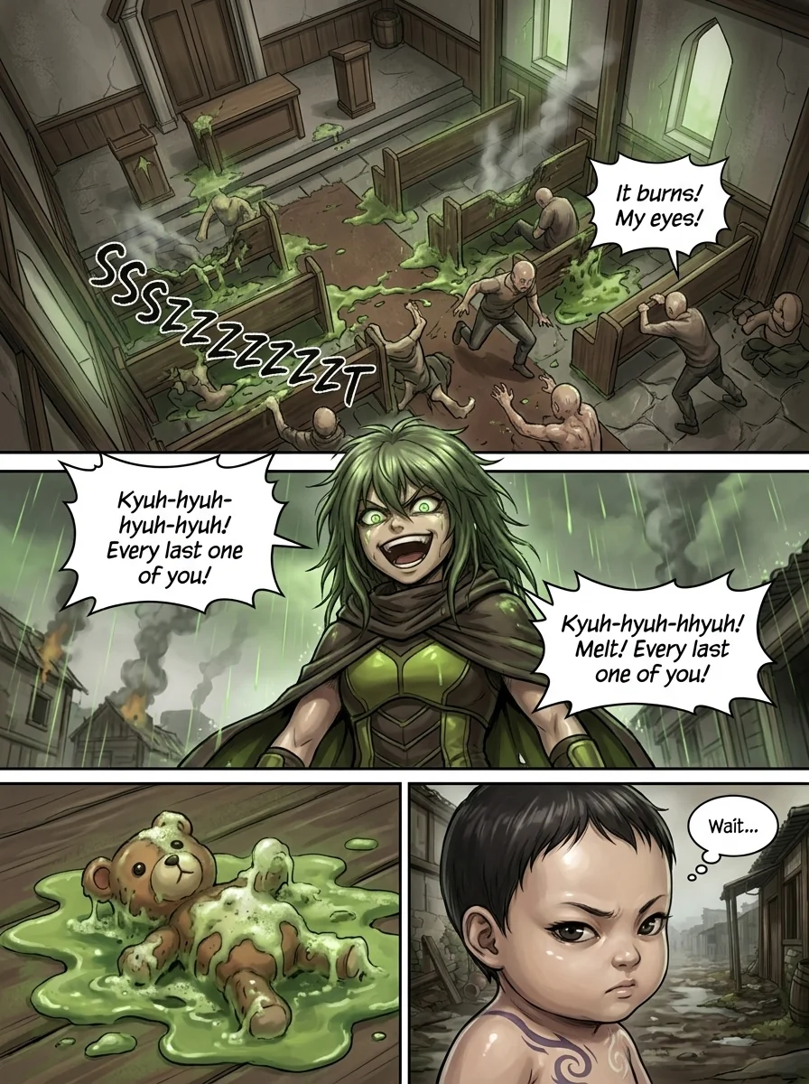 Elementum Chapter 5 Page 17 - AI Generated Manga