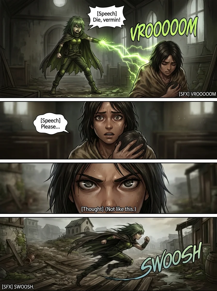 Elementum Chapter 5 Page 19 - AI Generated Manga