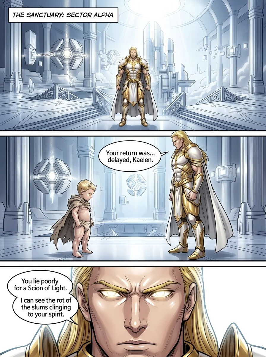 Elementum Chapter 5 Page 25 - AI Generated Manga