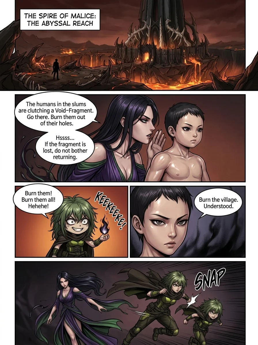 Elementum Chapter 5 Page 2 - AI Generated Manga