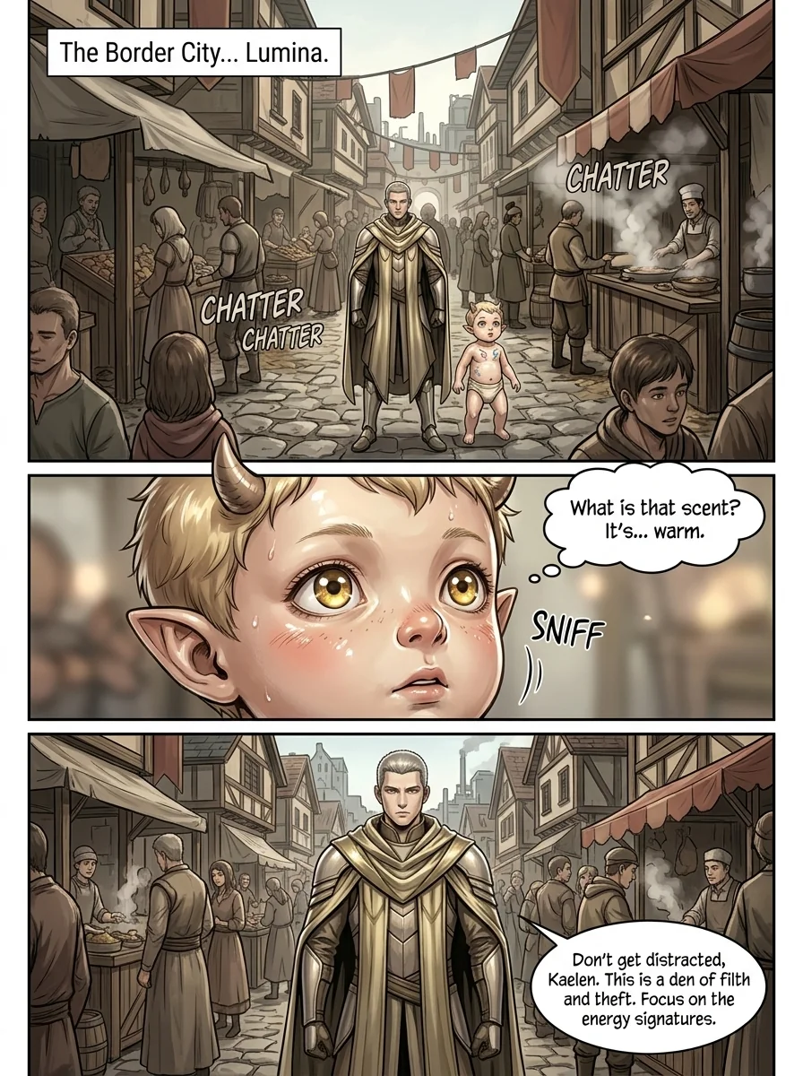 Elementum Chapter 5 Page 4 - AI Generated Manga