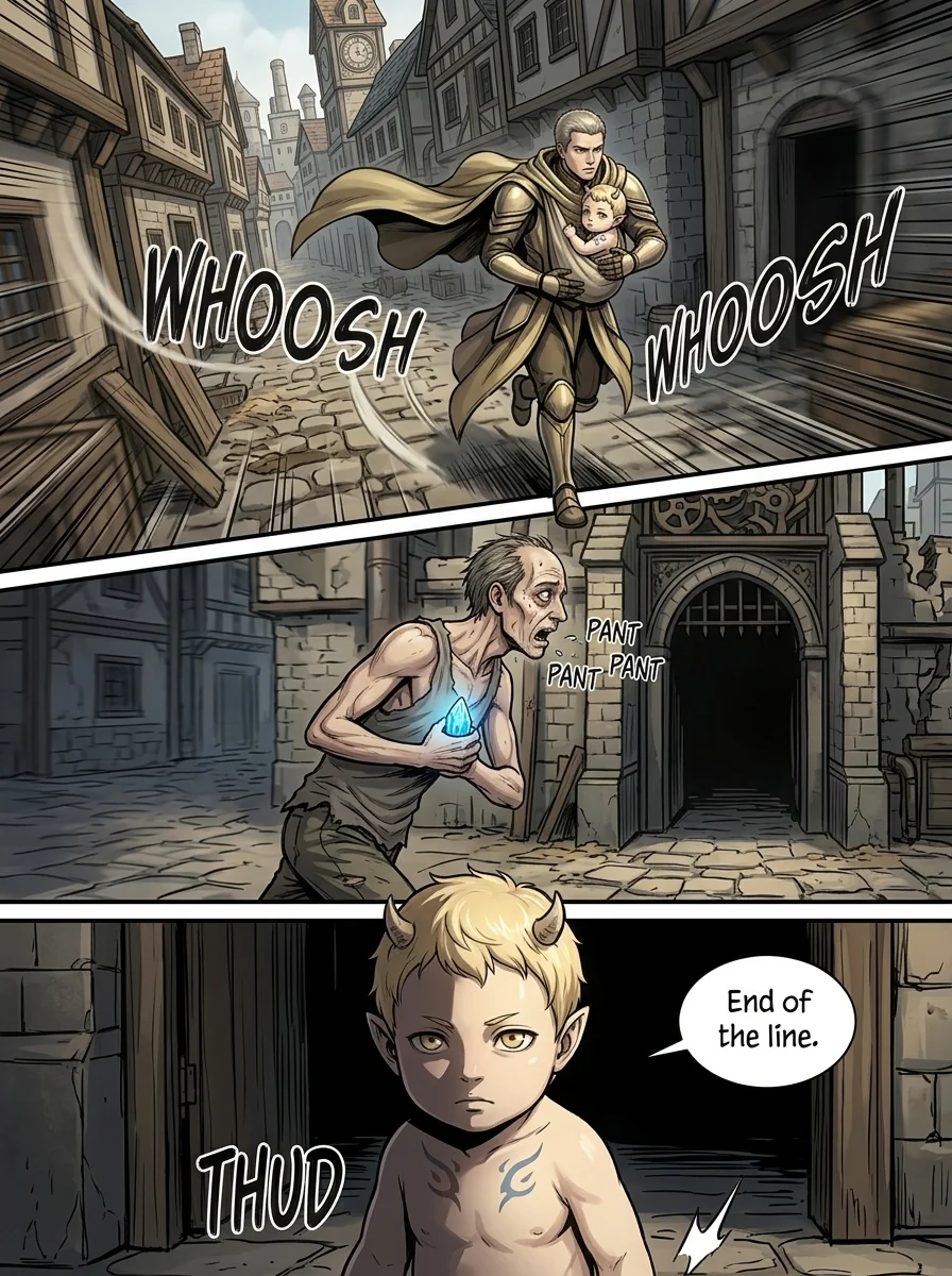 Elementum Chapter 5 Page 6 - AI Generated Manga