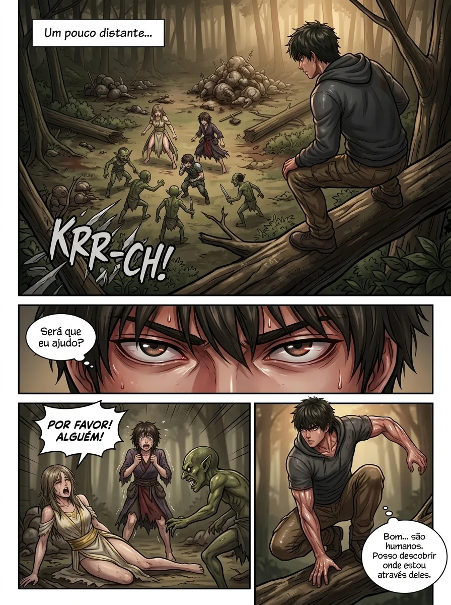 Inicio Chapter 3 Page 12 - AI Generated Manga