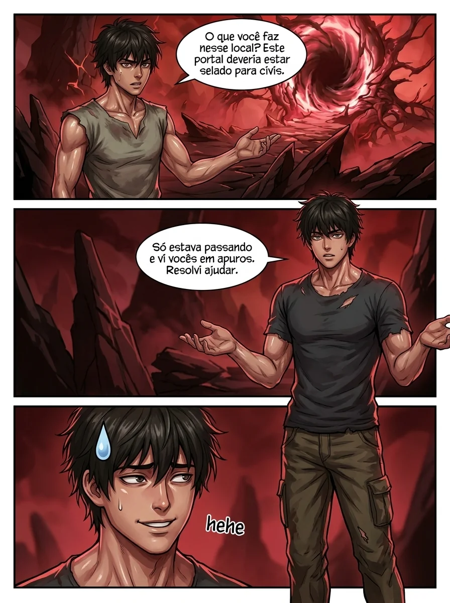 Inicio Chapter 4 Page 3 - AI Generated Manga
