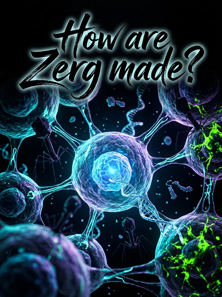 How are Zerg made? - AI Generated Manga