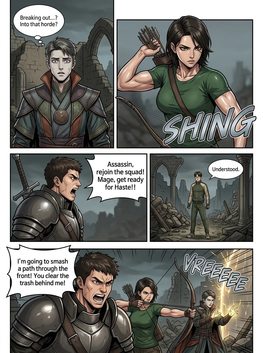 Foolish play of the gods Chapter 7 Page 2 - AI Generated Manga