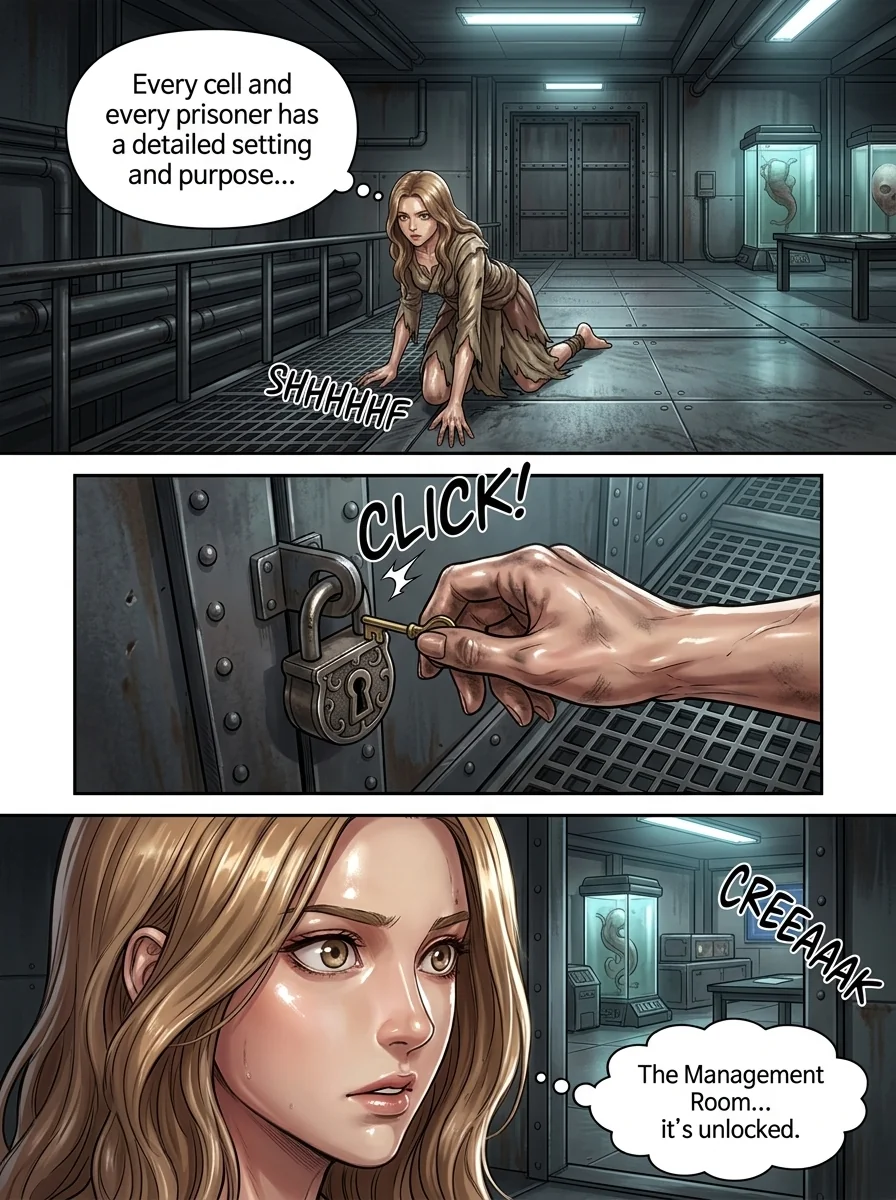 My Cell Prison Chapter 2 Page 18 - AI Generated Manga
