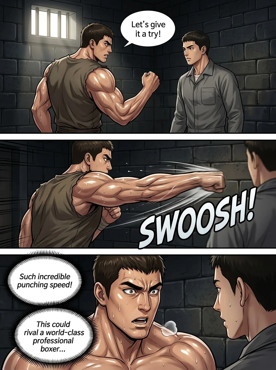 My Cell Prison Chapter 2 Page 2 - AI Generated Manga