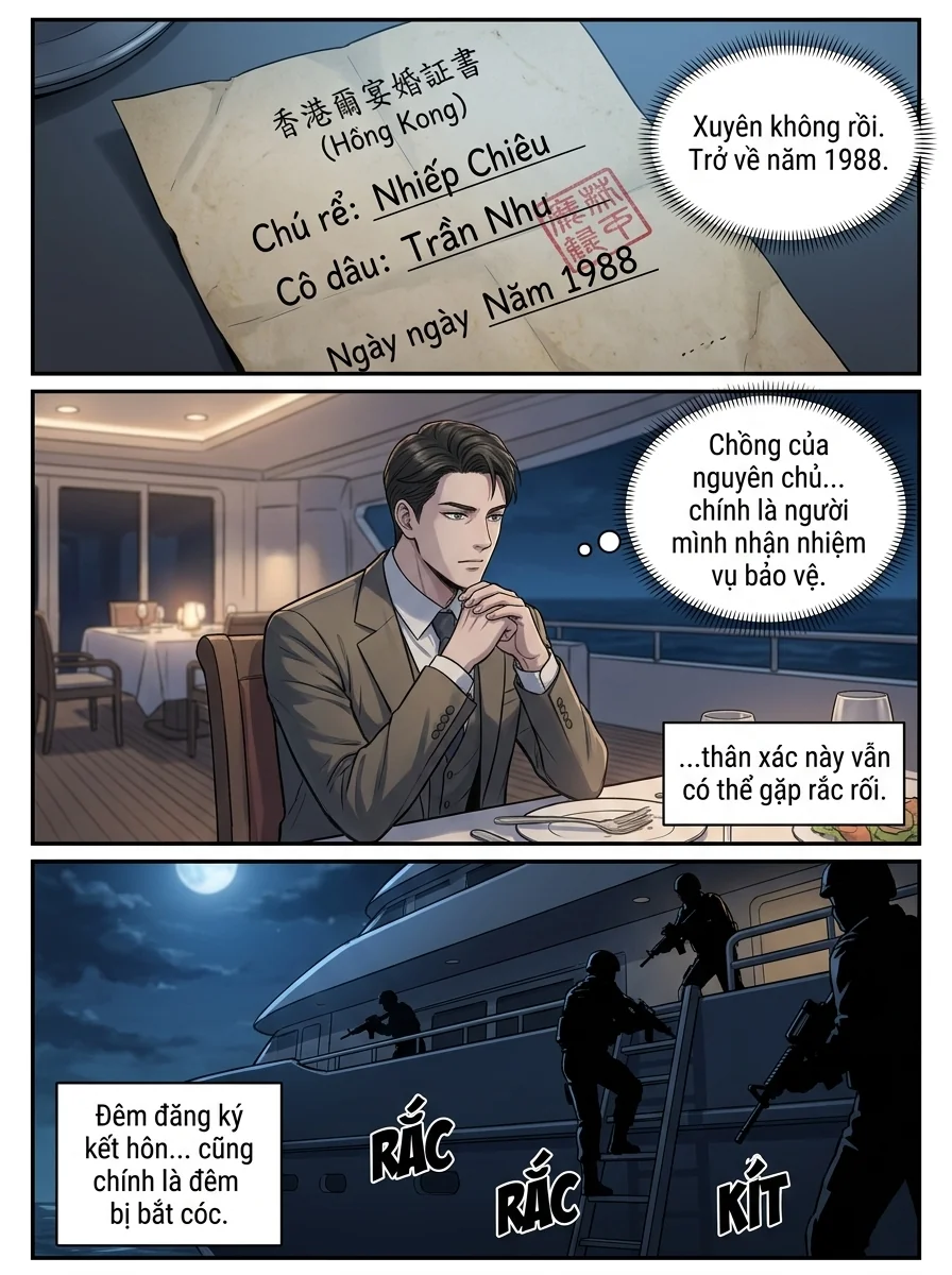 Mở Mắt Xuyên Thành Bị Trói Hào Môn Chị Dâu Chapter 1 Page 6 - AI Generated Manga
