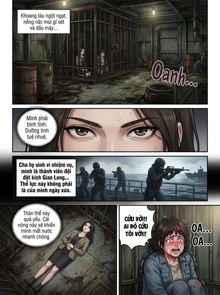 Mở Mắt Xuyên Thành Bị Trói Hào Môn Chị Dâu Chapter 1 Page 9 - AI Generated Manga