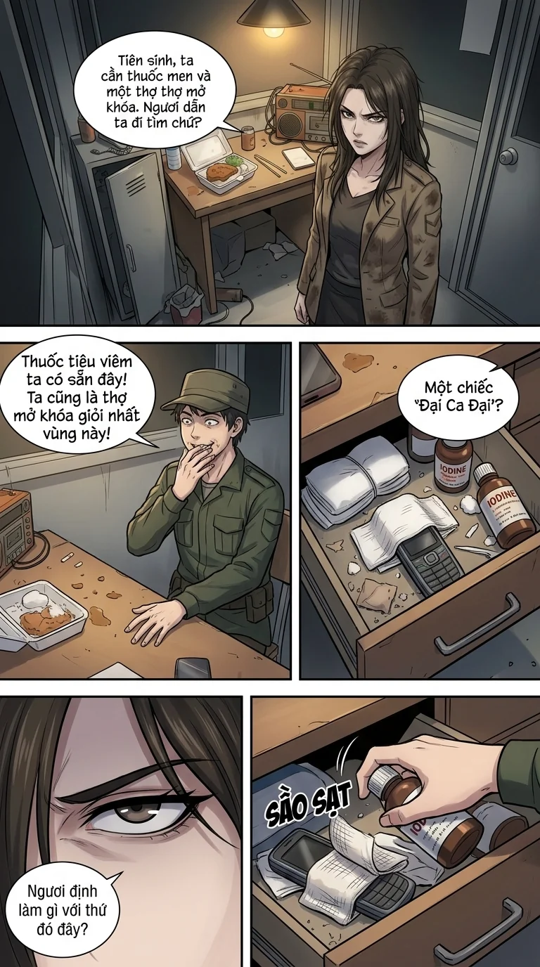 Mở Mắt Xuyên Thành Bị Trói Hào Môn Chị Dâu Chapter 10 Page 14 - AI Generated Manga