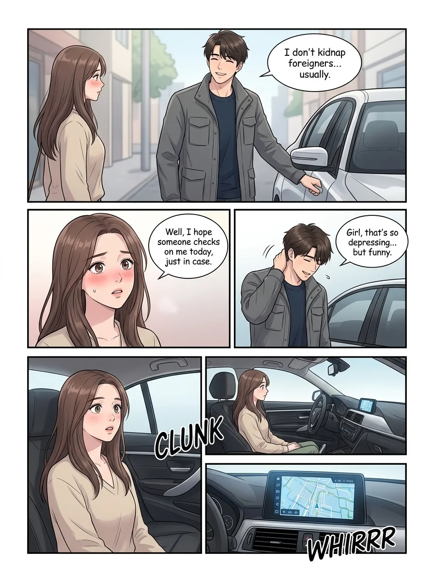 Sun kissed Chapter 3 Page 6 - AI Generated Manga