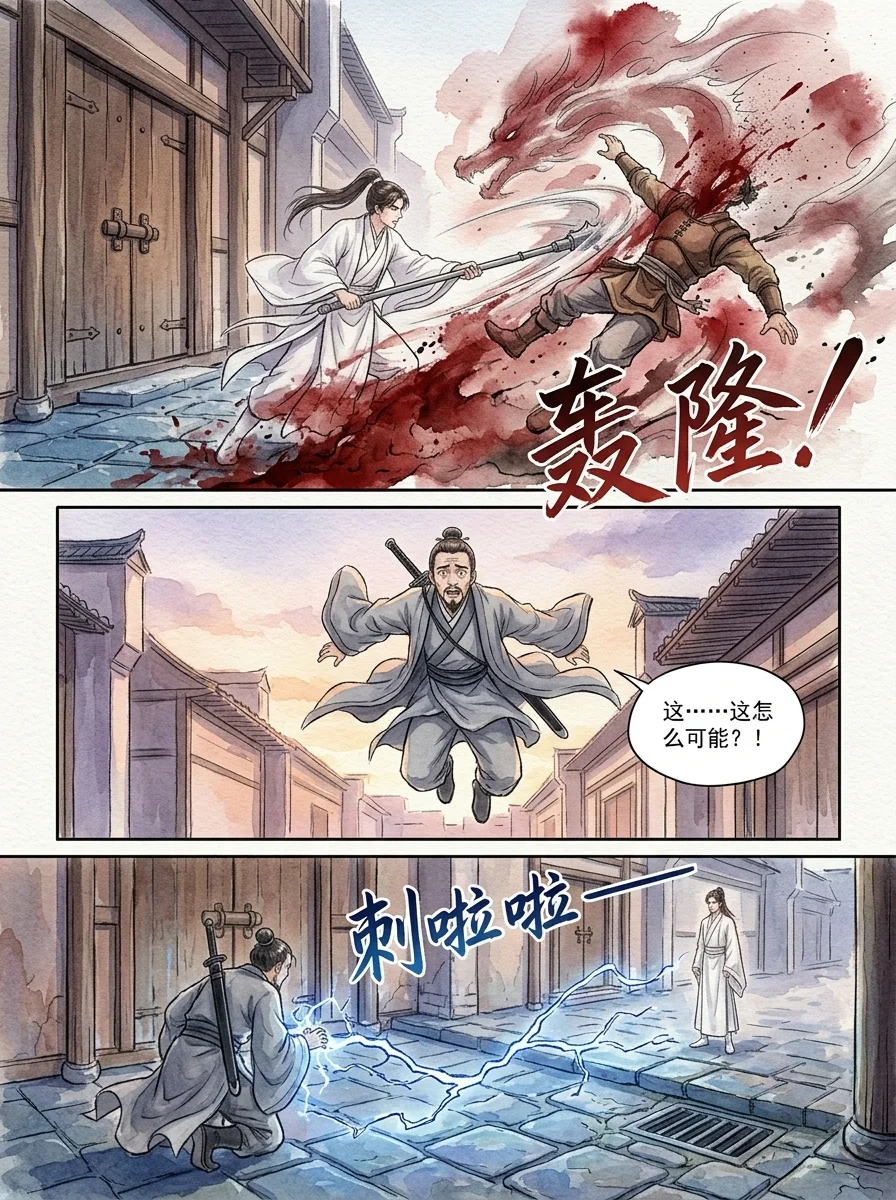 鸣龙 Chapter 1 Page 16 - AI Generated Manga