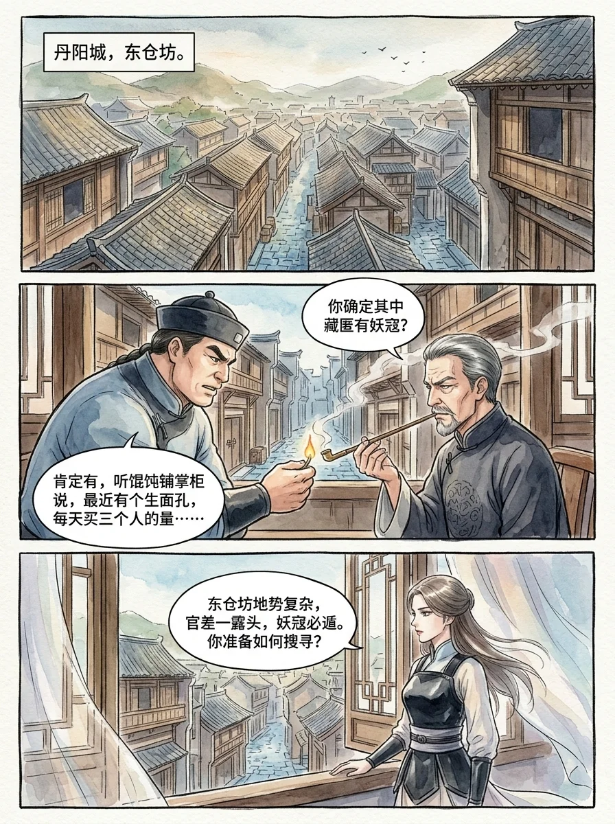 鸣龙 Chapter 1 Page 9 - AI Generated Manga