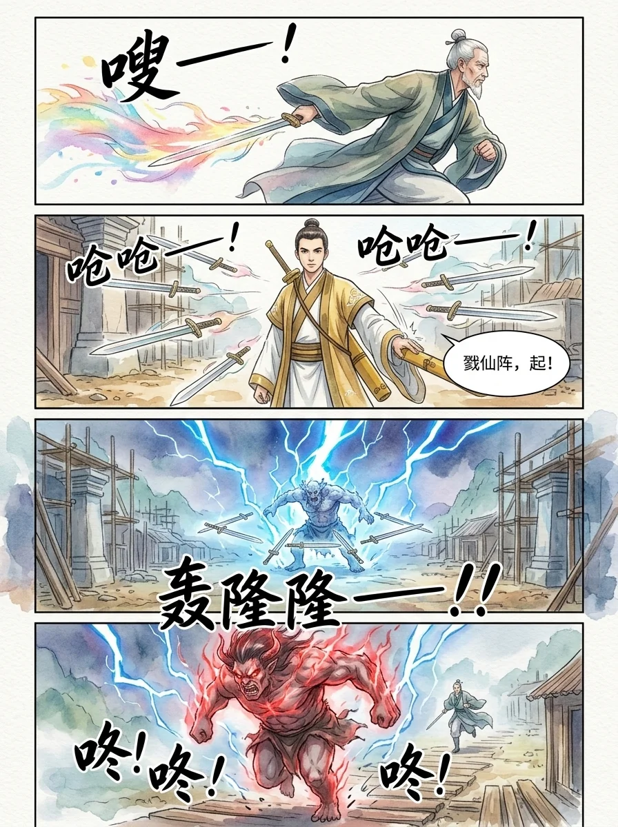 鸣龙 Chapter 14 Page 45 - AI Generated Manga