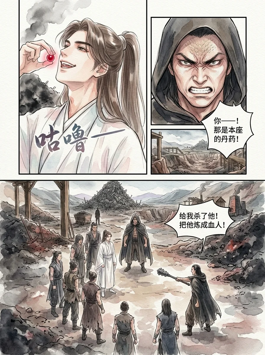鸣龙 Chapter 14 Page 58 - AI Generated Manga
