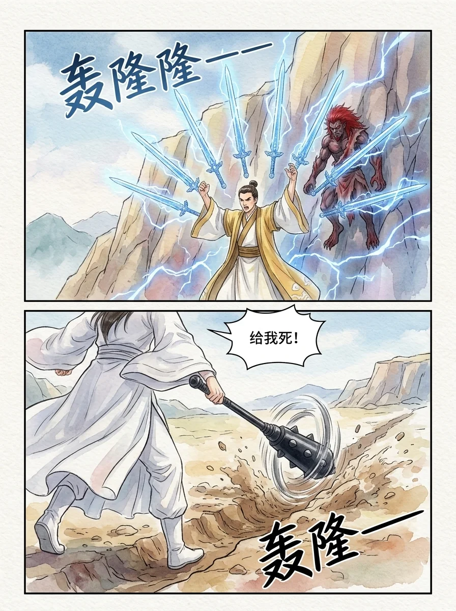 鸣龙 Chapter 15 Page 5 - AI Generated Manga