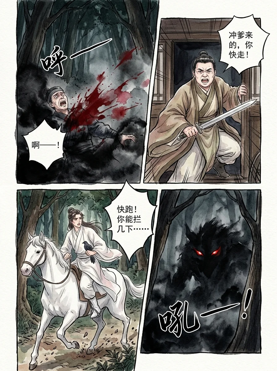 鸣龙 Chapter 16 Page 34 - AI Generated Manga