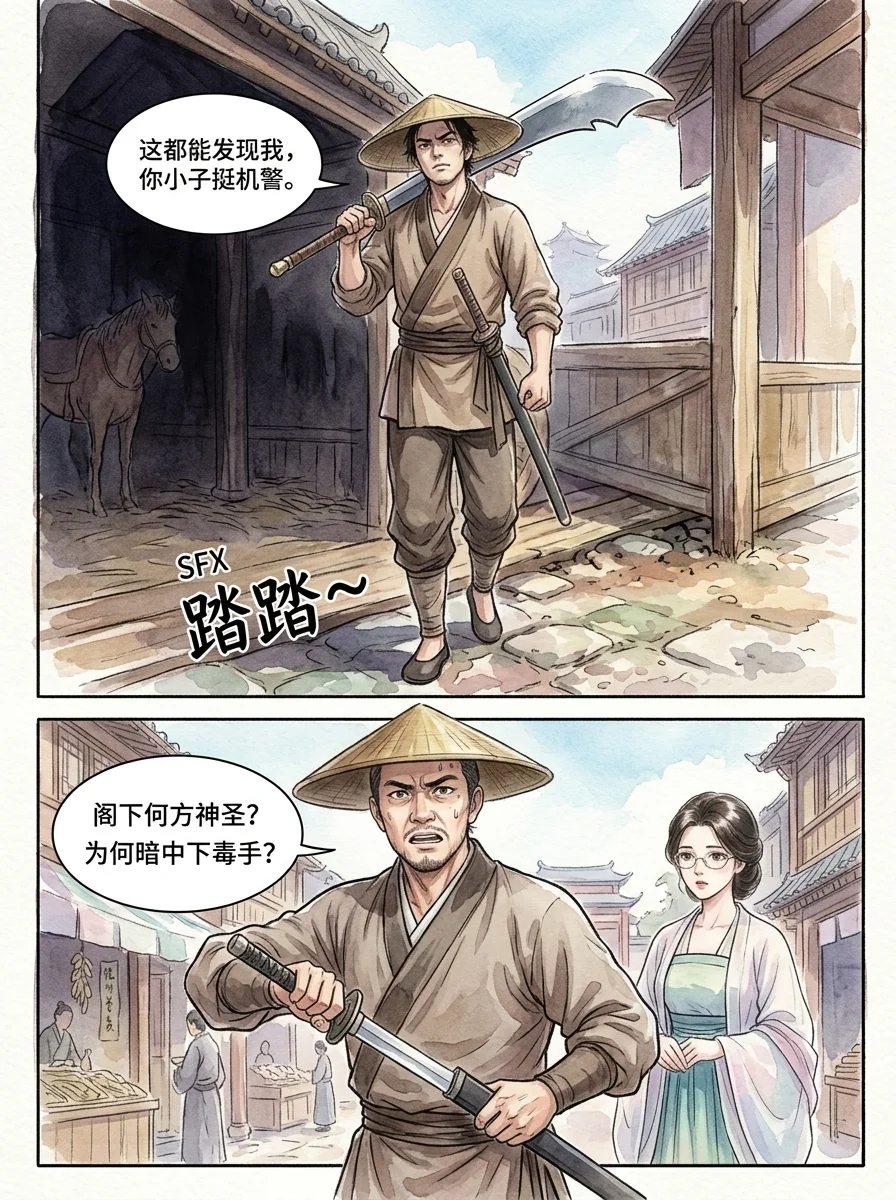 鸣龙 Chapter 2 Page 17 - AI Generated Manga