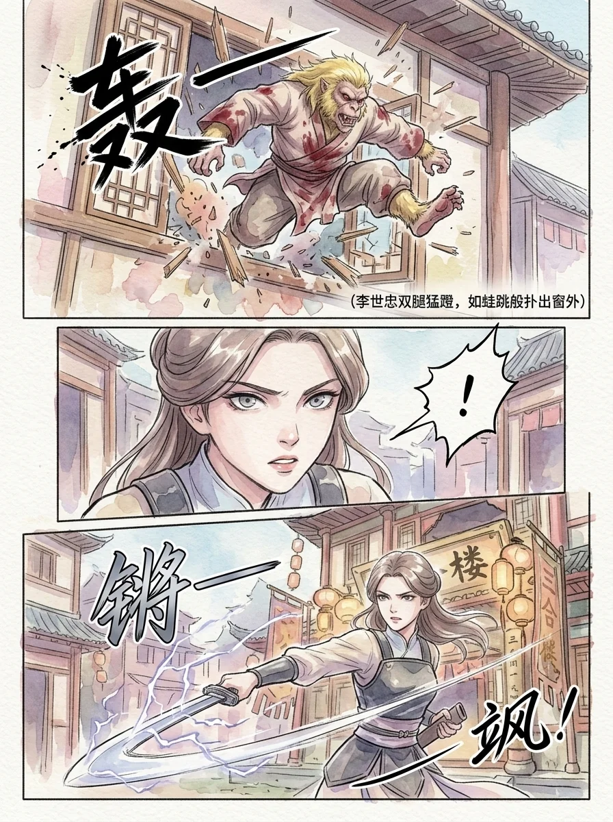 鸣龙 Chapter 2 Page 44 - AI Generated Manga