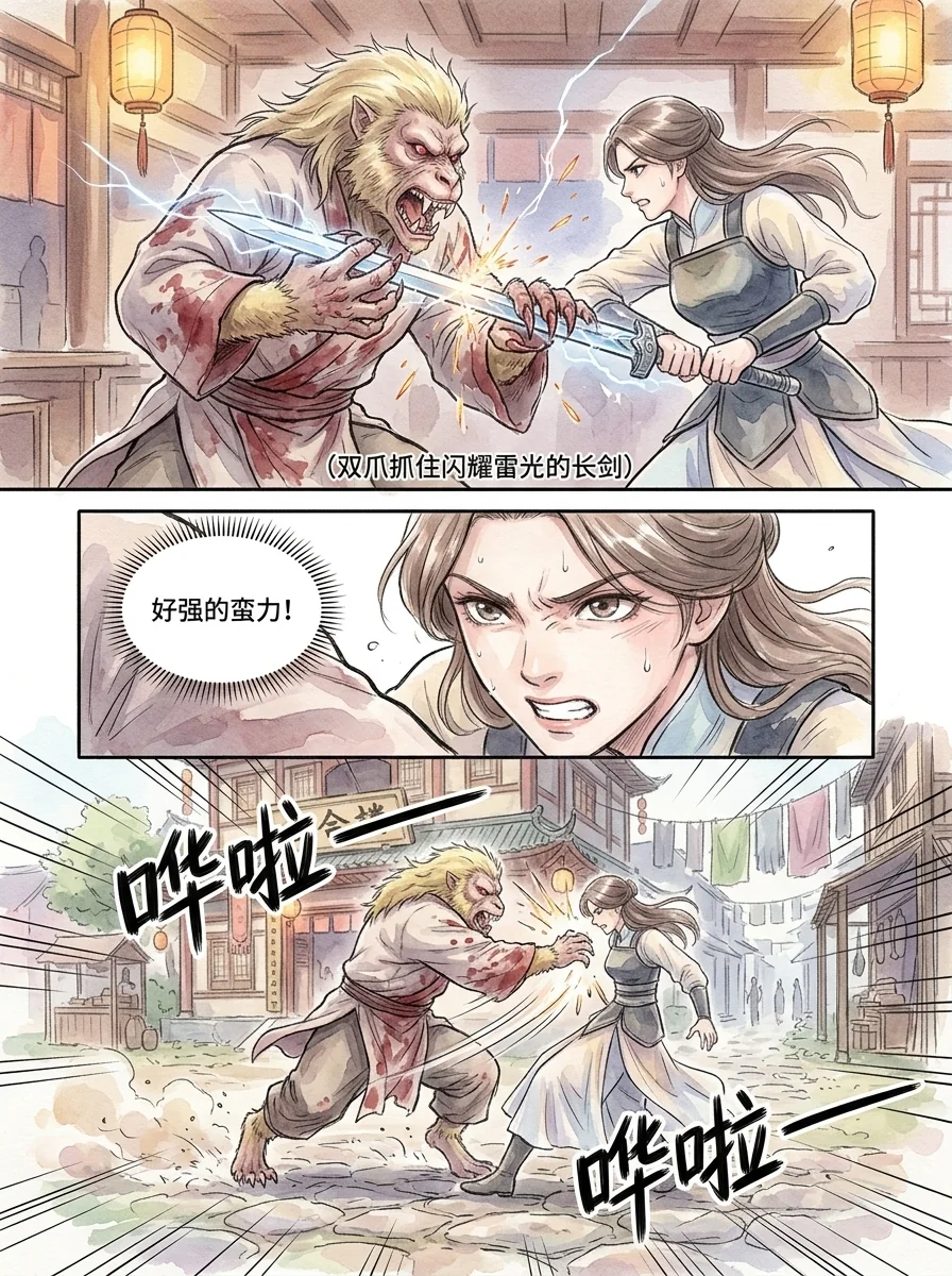 鸣龙 Chapter 2 Page 45 - AI Generated Manga