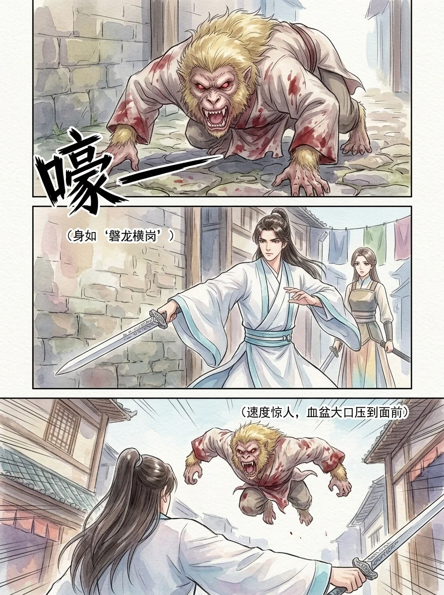 鸣龙 Chapter 2 Page 47 - AI Generated Manga