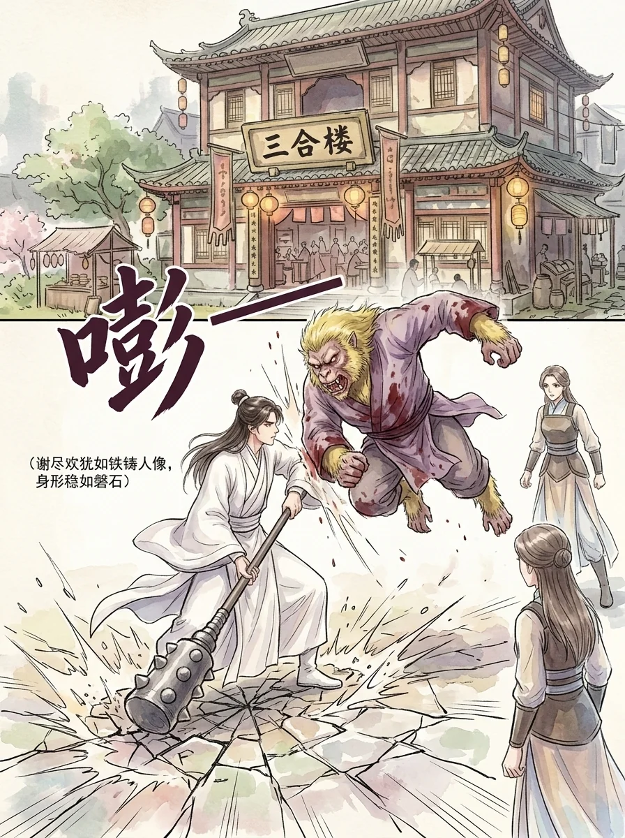 鸣龙 Chapter 2 Page 48 - AI Generated Manga