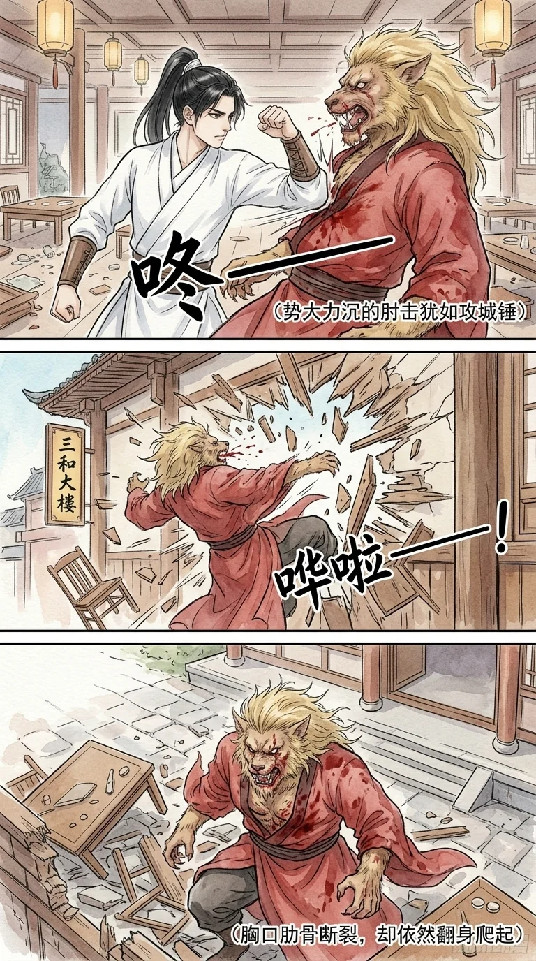 鸣龙 Chapter 2 Page 50 - AI Generated Manga