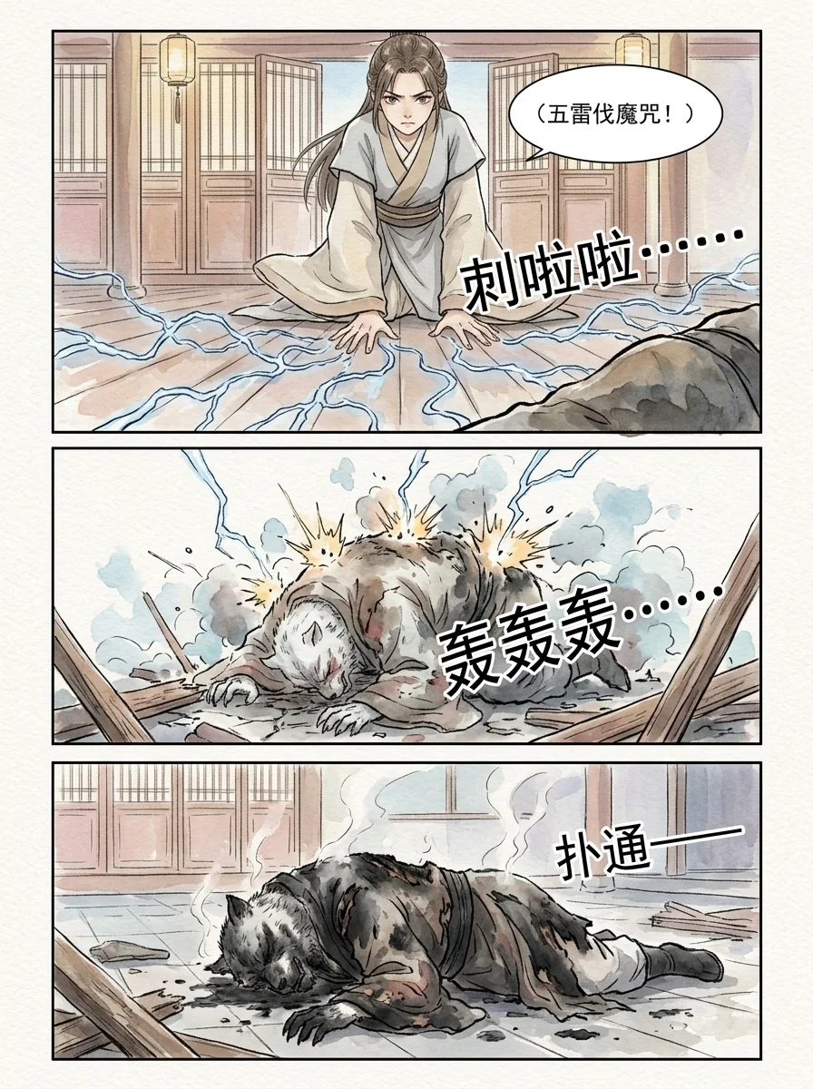 鸣龙 Chapter 2 Page 52 - AI Generated Manga