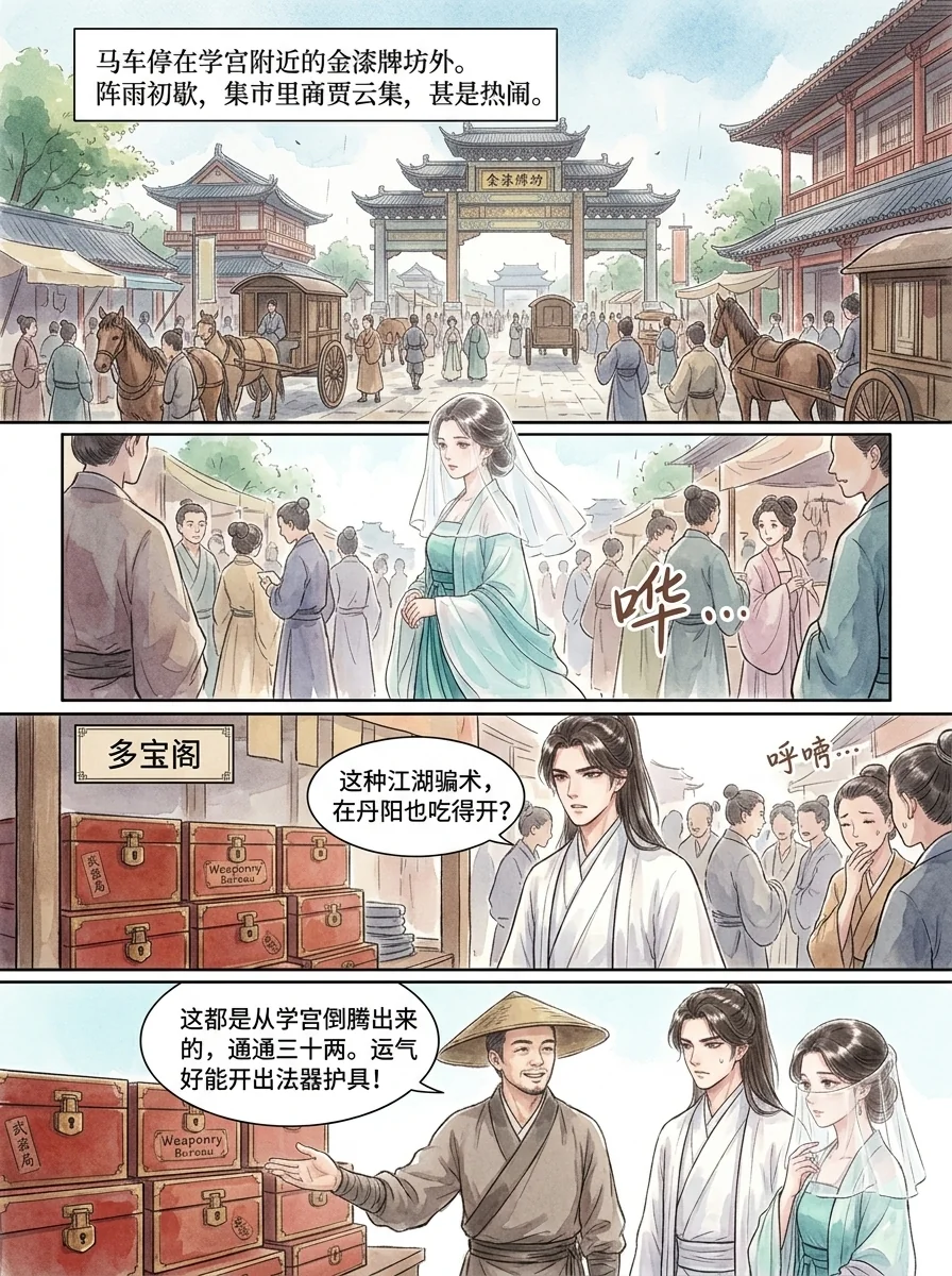 鸣龙 Chapter 2 Page 6 - AI Generated Manga