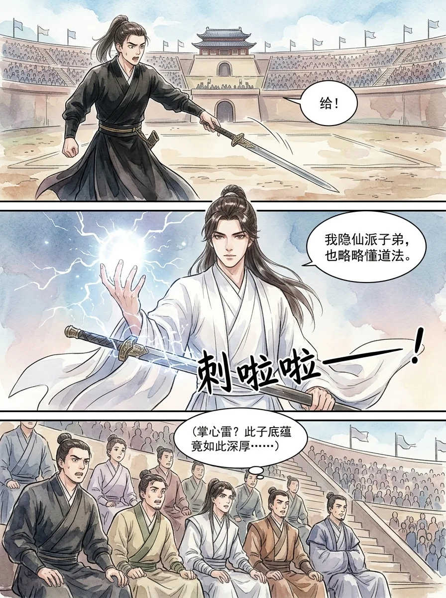 鸣龙 Chapter 20 Page 38 - AI Generated Manga