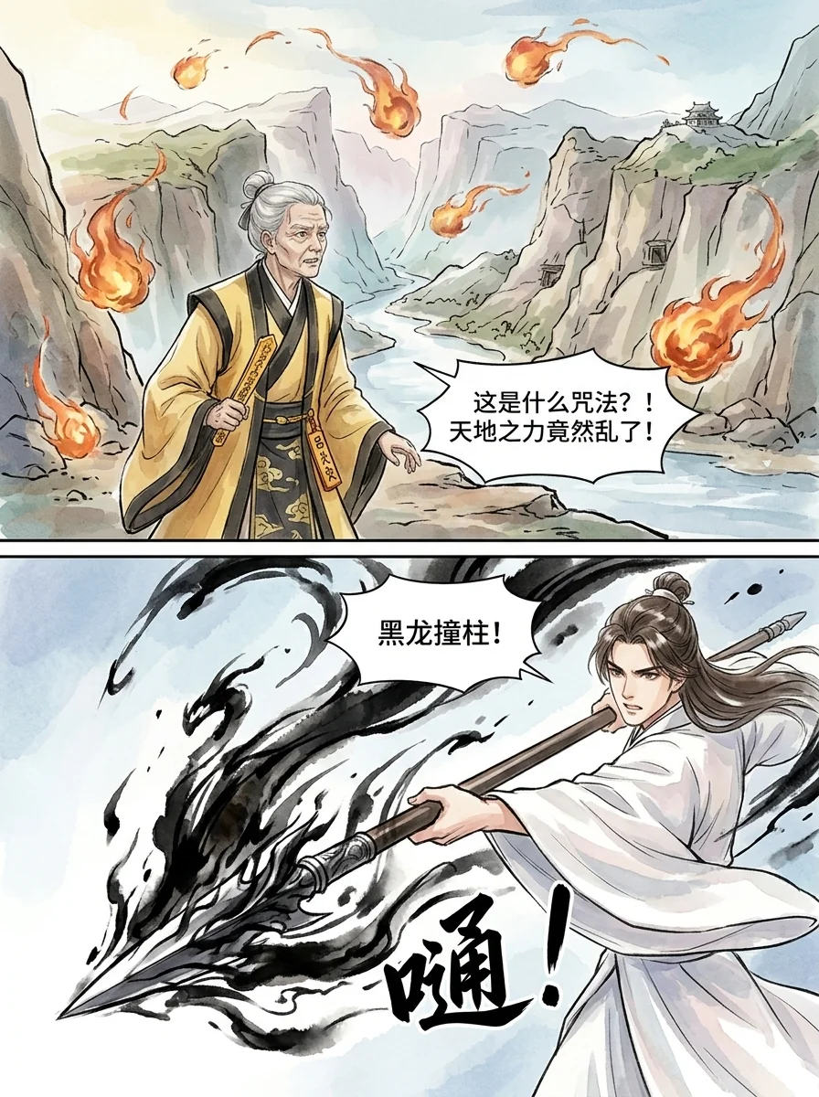 鸣龙 Chapter 24 Page 55 - AI Generated Manga