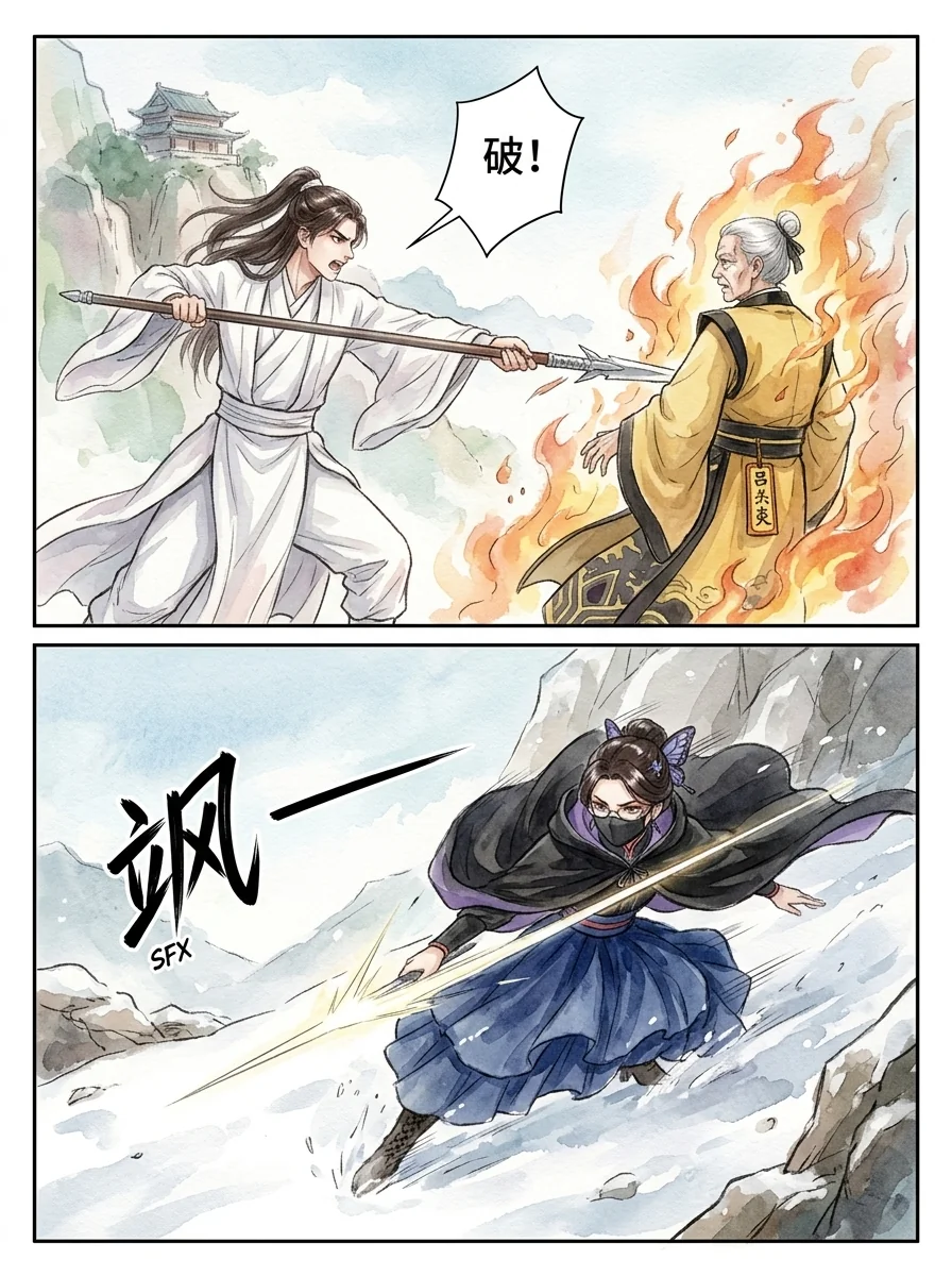 鸣龙 Chapter 24 Page 57 - AI Generated Manga