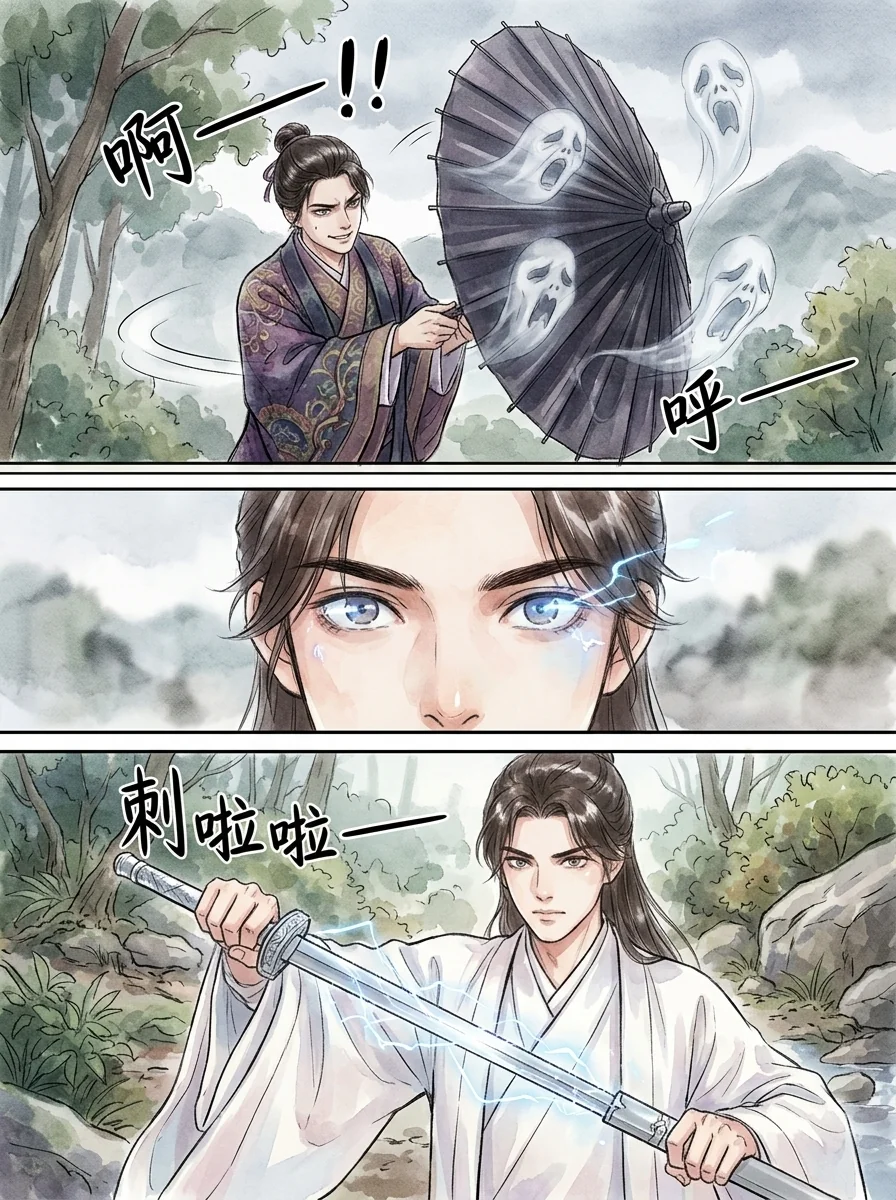 鸣龙 Chapter 3 Page 57 - AI Generated Manga